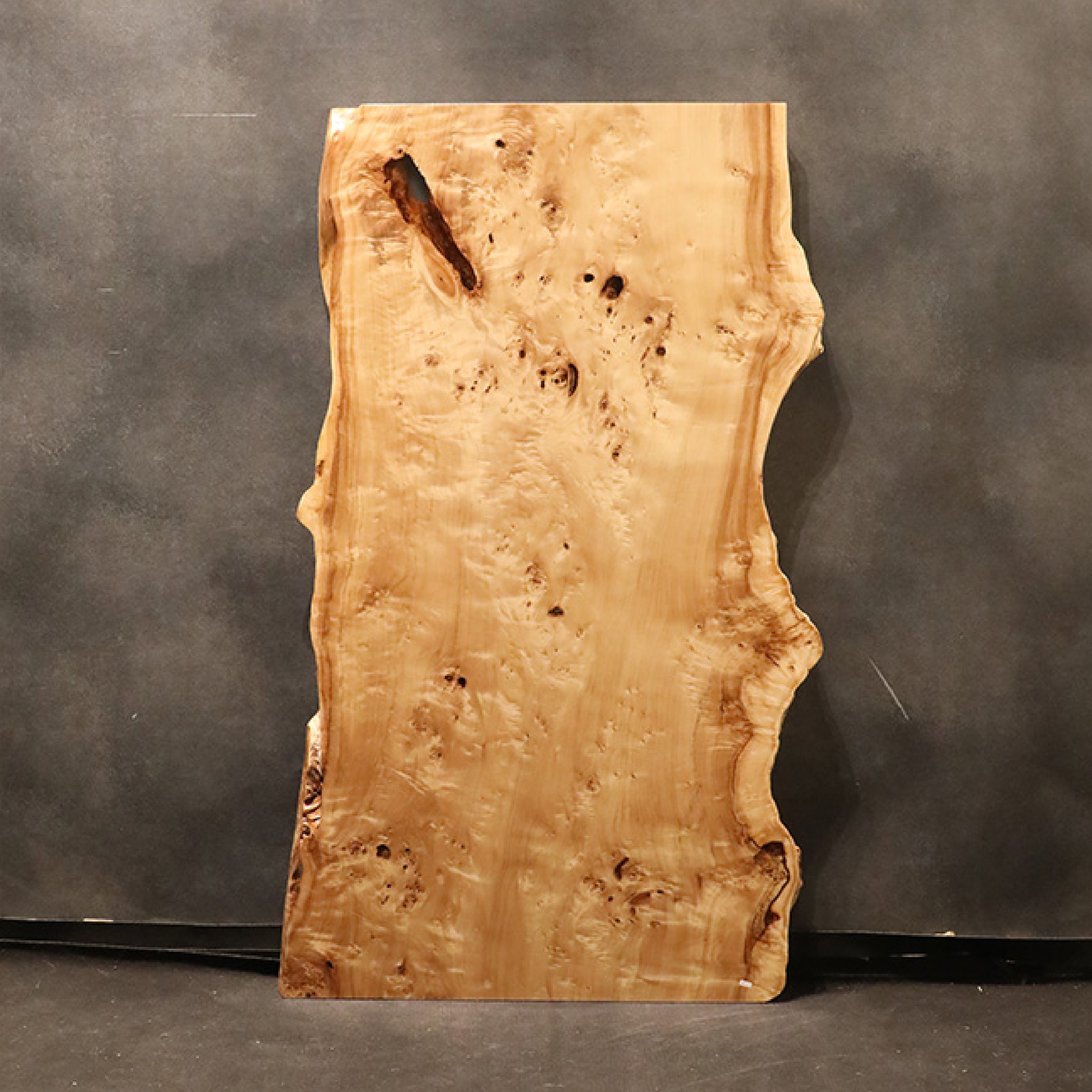 【SOLD OUT】一枚板　ポプラ　309-6-1　(W150cm)　ダイニングテーブル