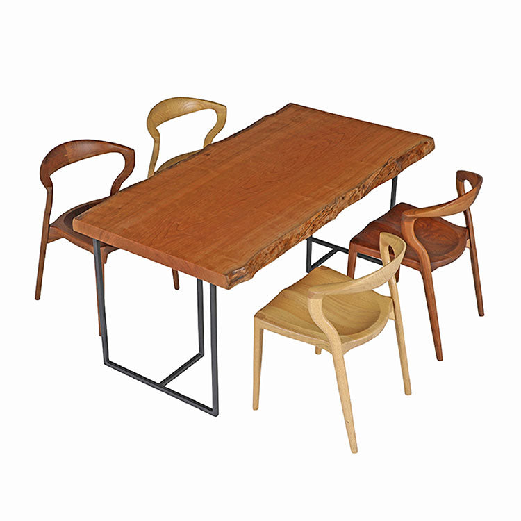【SOLD OUT】一枚板　チェリー　GZZ-191652-4　(W155cm)　ダイニングテーブル