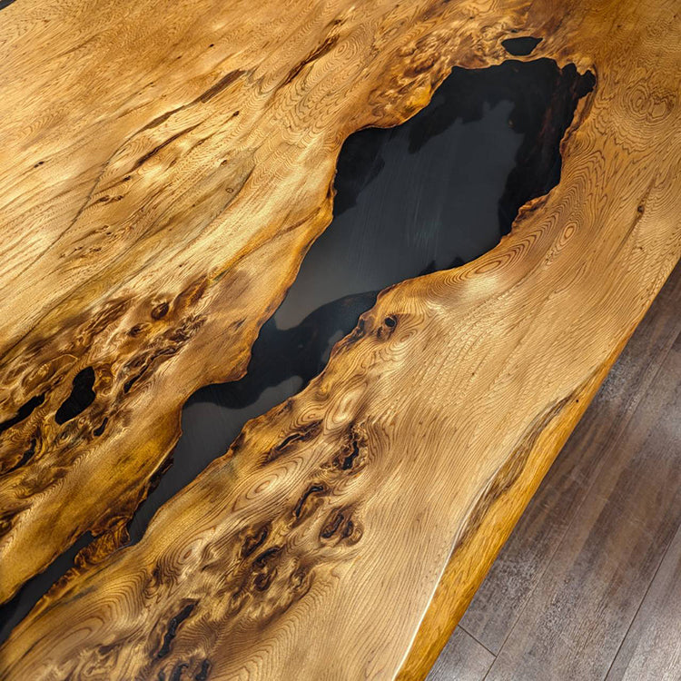 【SOLD OUT】一枚板　屋久杉　F1-A-013　(W210cm)　ダイニングテーブル