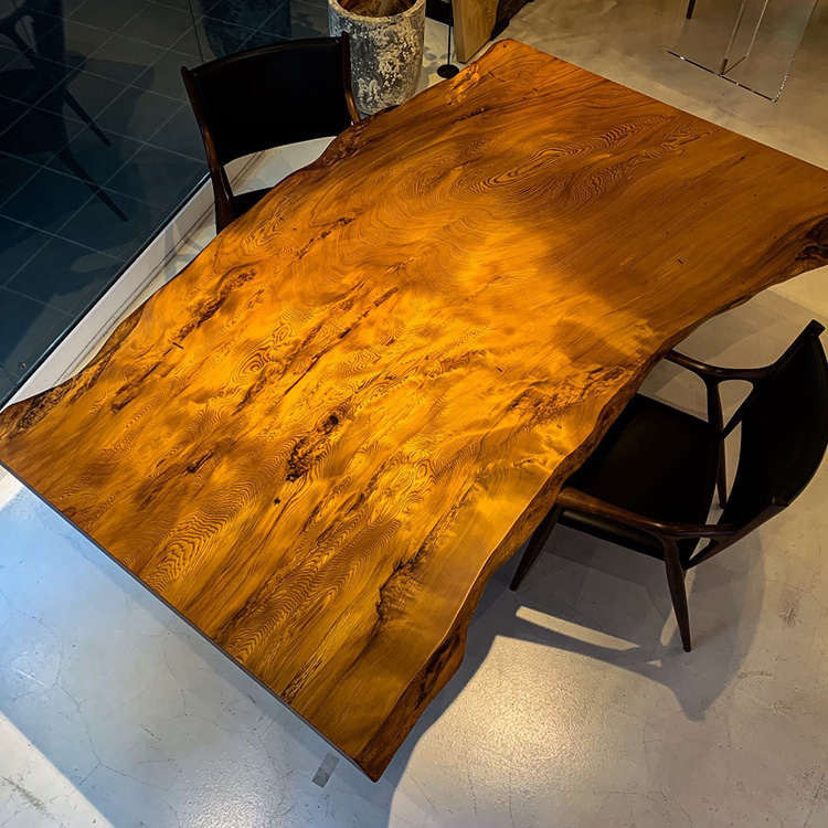 一枚板　屋久杉　N-Y15-2007　(200cm)　ダイニングテーブル