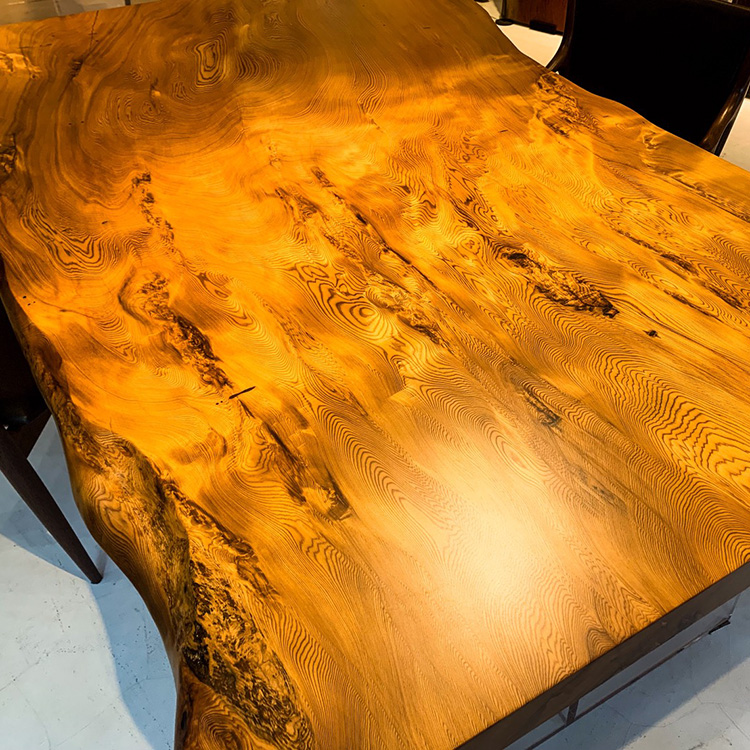 一枚板　屋久杉　N-Y15-2007　(200cm)　ダイニングテーブル