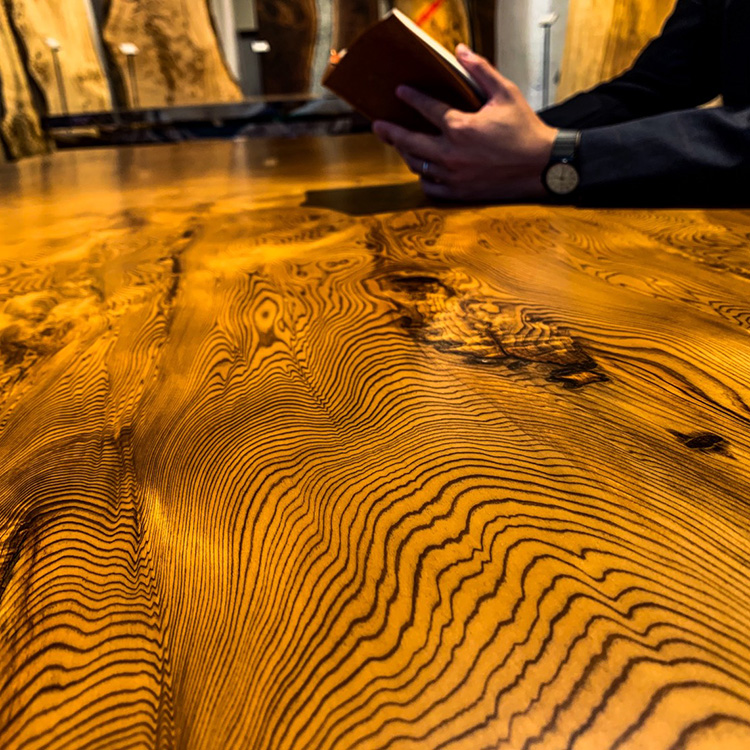 一枚板　屋久杉　N-Y15-2007　(200cm)　ダイニングテーブル