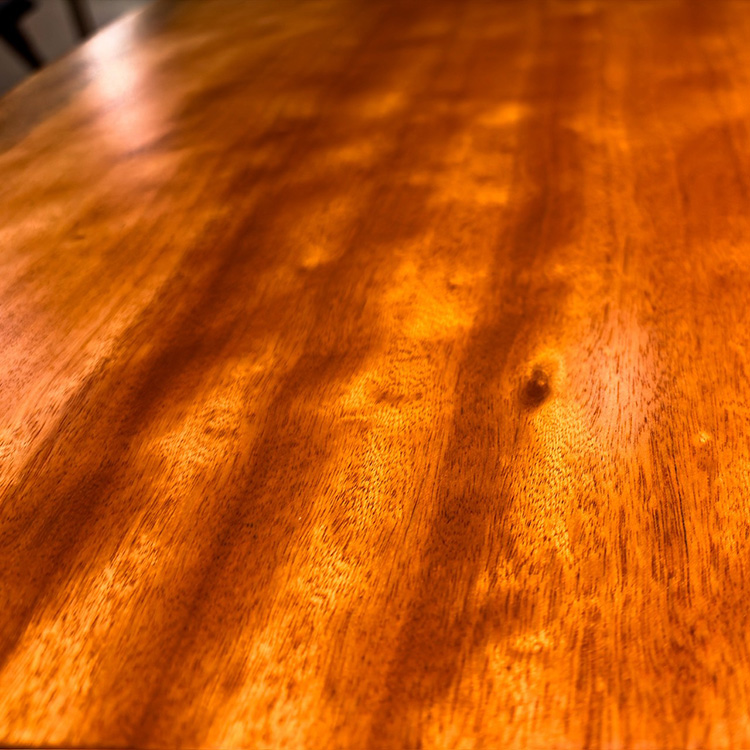 一枚板　ボセ(杢)　609-1/2-5-1　(W200cm)　ダイニングテーブル