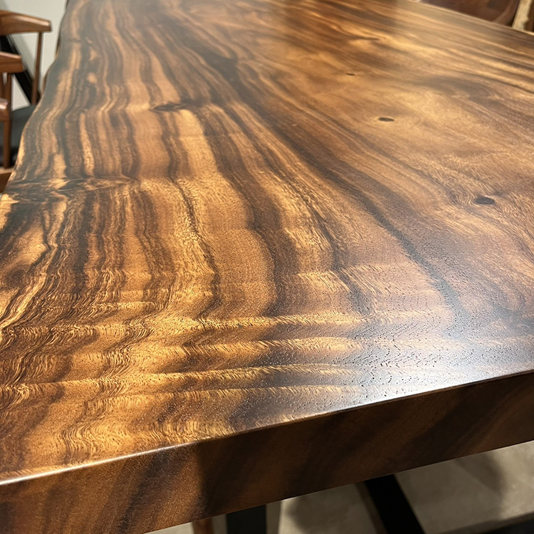 一枚板テーブル　モンキーポッド　5081-4　(W180cm)