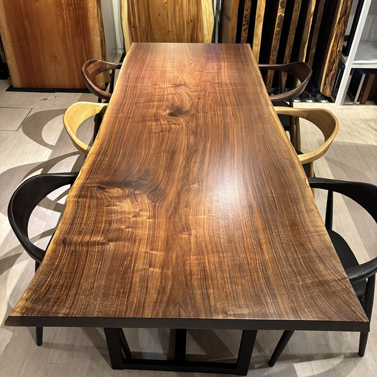 一枚板　ウォールナット　5035-2-5　(W240cm)