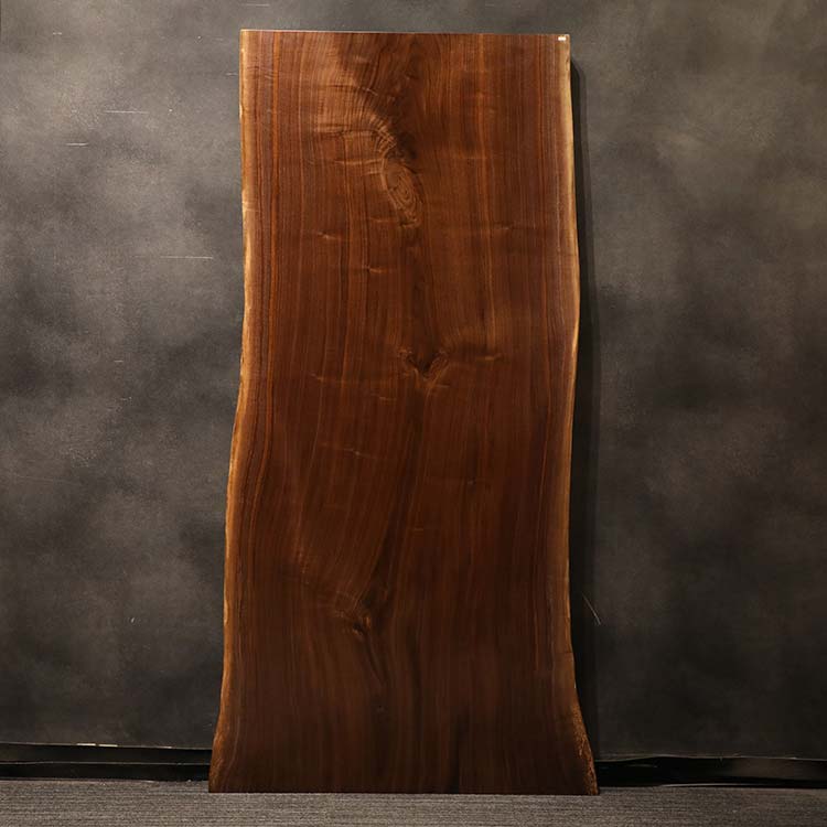 一枚板　ウォールナット(杢)　5035-2-9　(W210cm)