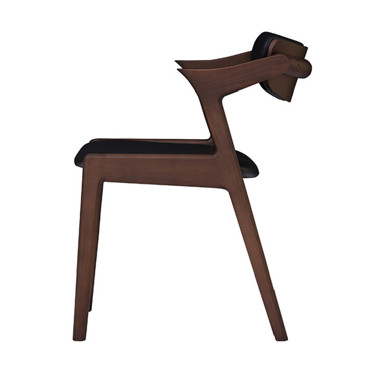 モカⅢ　ダイニングチェア　ハーフアーム