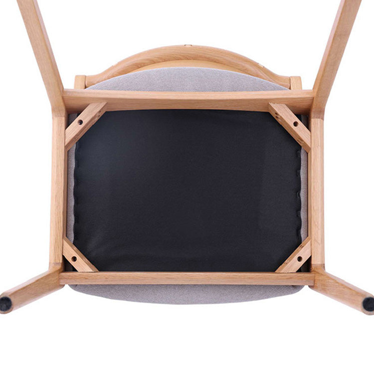 モカⅢ　ダイニングチェア　ハーフアーム