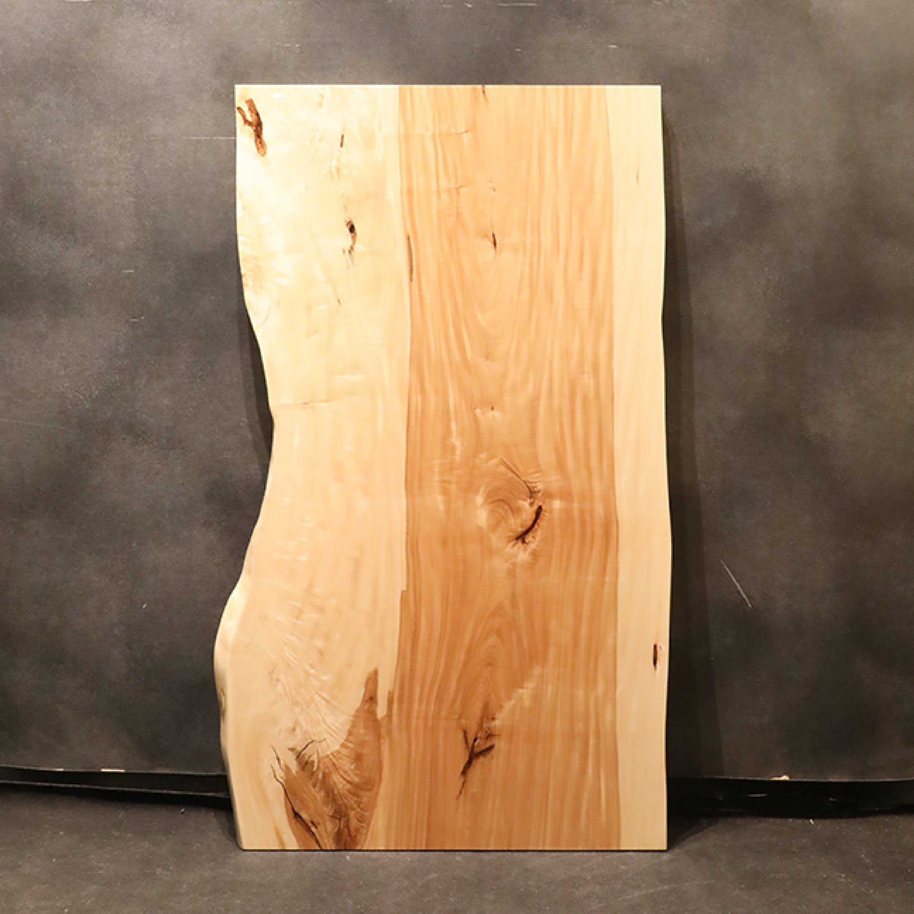 【SOLD OUT】一枚板　トチ(杢)　325-6　(W160cm)　ダイニングテーブル