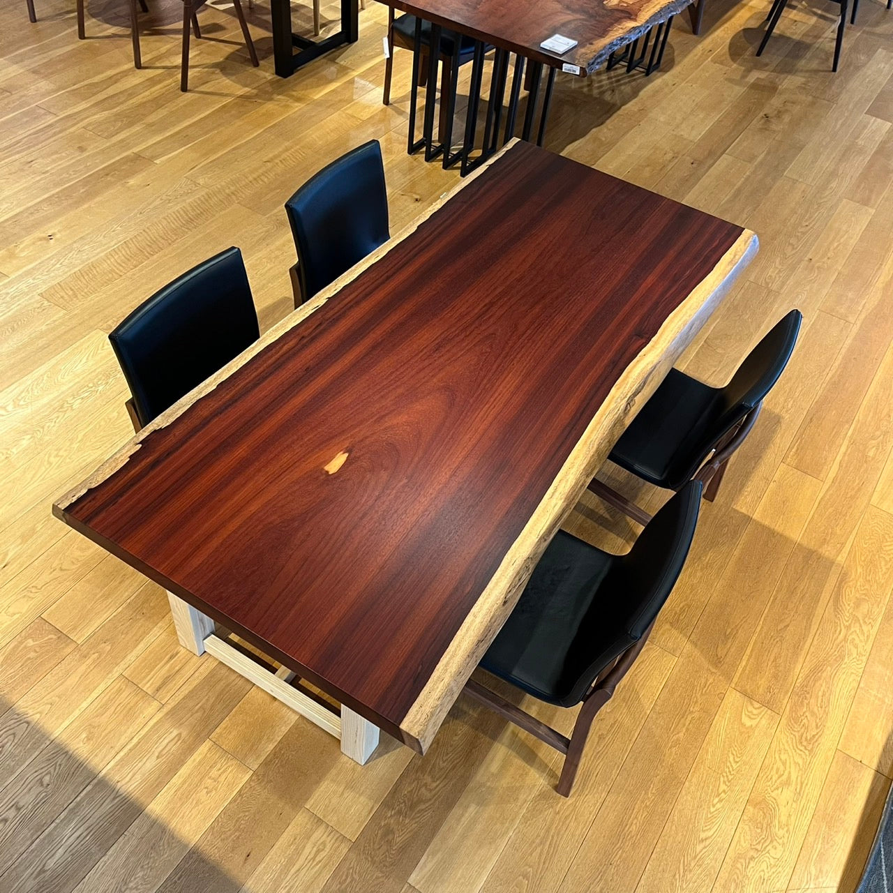 一枚板　パドック　953-1/3-5-2　(W190cm)　ダイニングテーブル