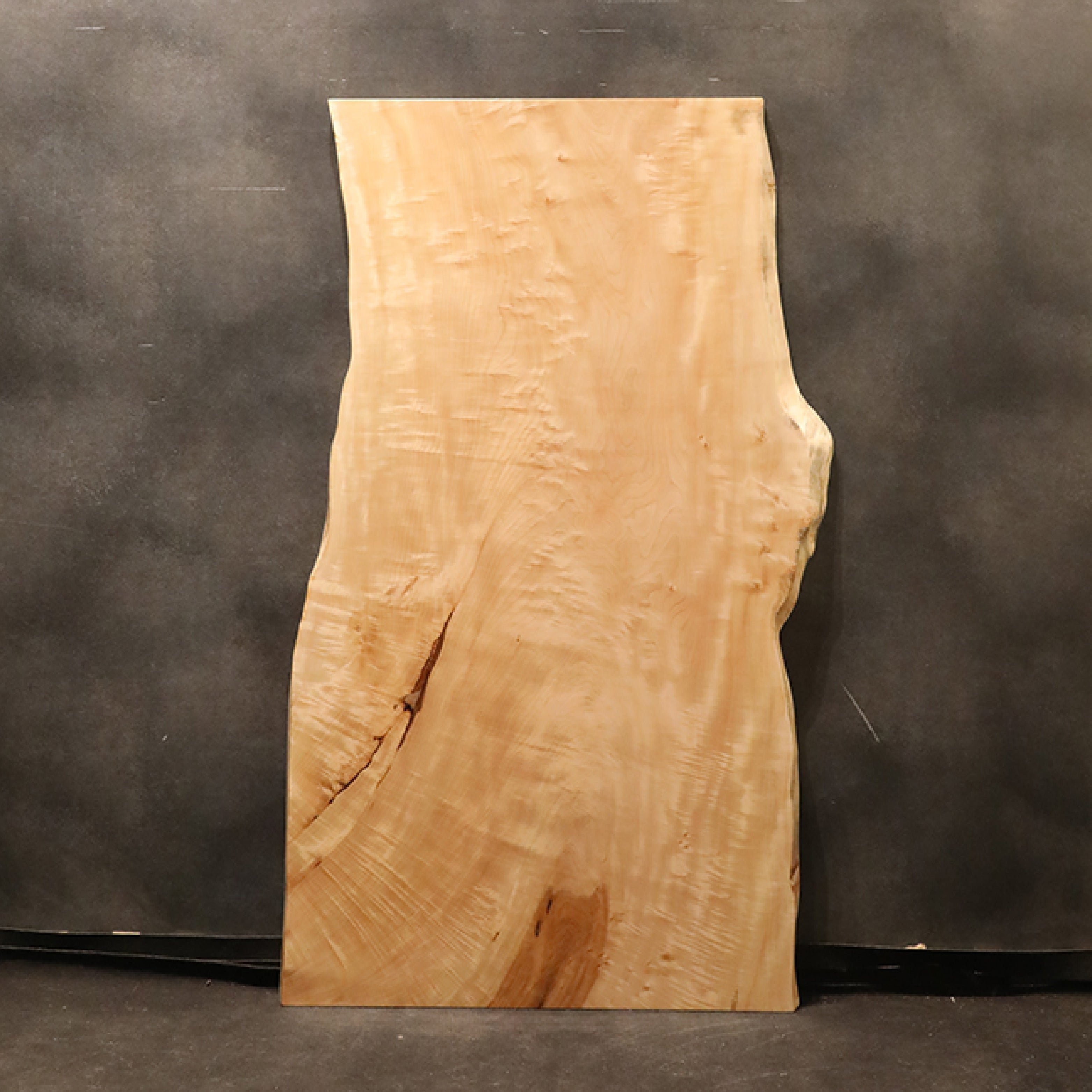 【SOLD OUT】一枚板　トチ(杢)　855-7　(W165cm)　ダイニングテーブル