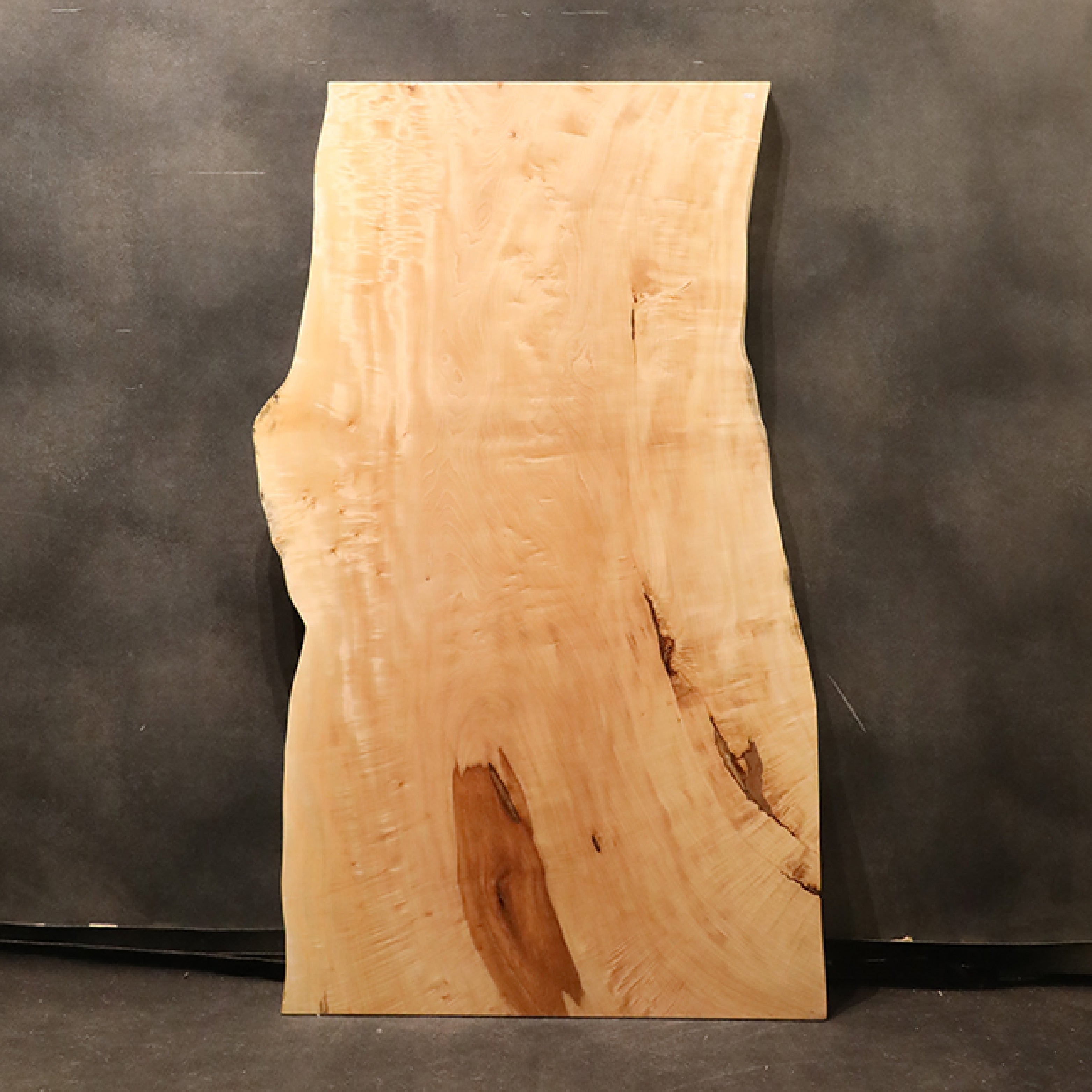 【SOLD OUT】一枚板　トチ(杢)　855-7　(W165cm)　ダイニングテーブル