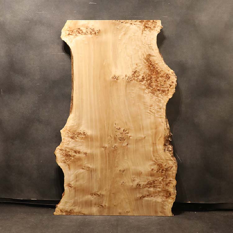 【SOLD OUT】一枚板　ポプラ(杢)　124-10　(W180cm)　アウトレット品