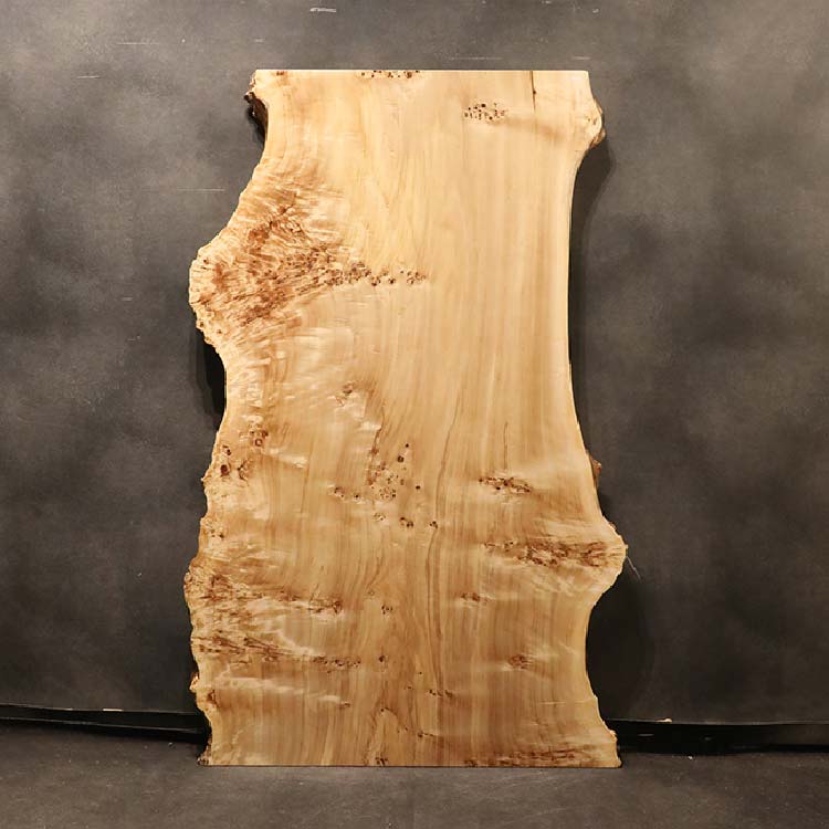 【SOLD OUT】一枚板　ポプラ(杢)　124-10　(W180cm)　アウトレット品