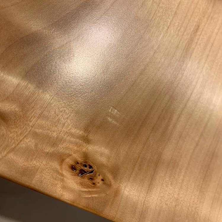 【SOLD OUT】一枚板　ポプラ(杢)　124-10　(W180cm)　アウトレット品