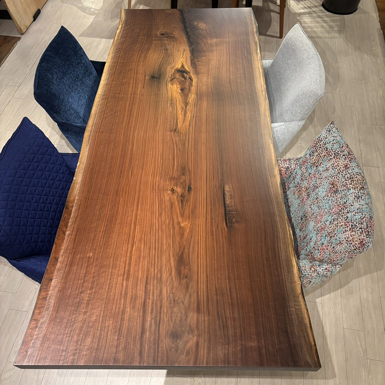 一枚板　ウォールナット　5074-5　(W210cm)