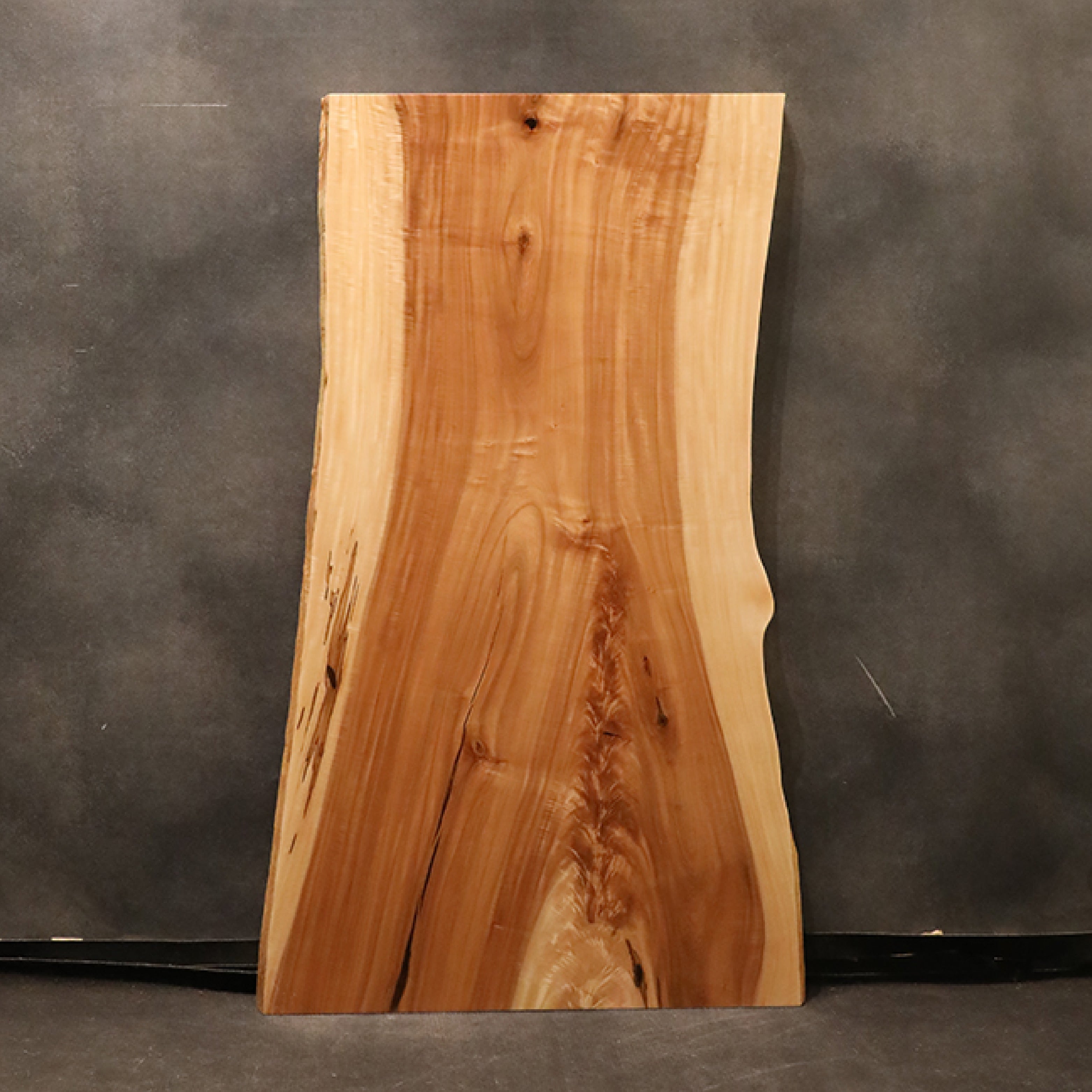 【SOLD OUT】一枚板　トチ(杢)　1042-6　(W150cm)　ダイニングテーブル