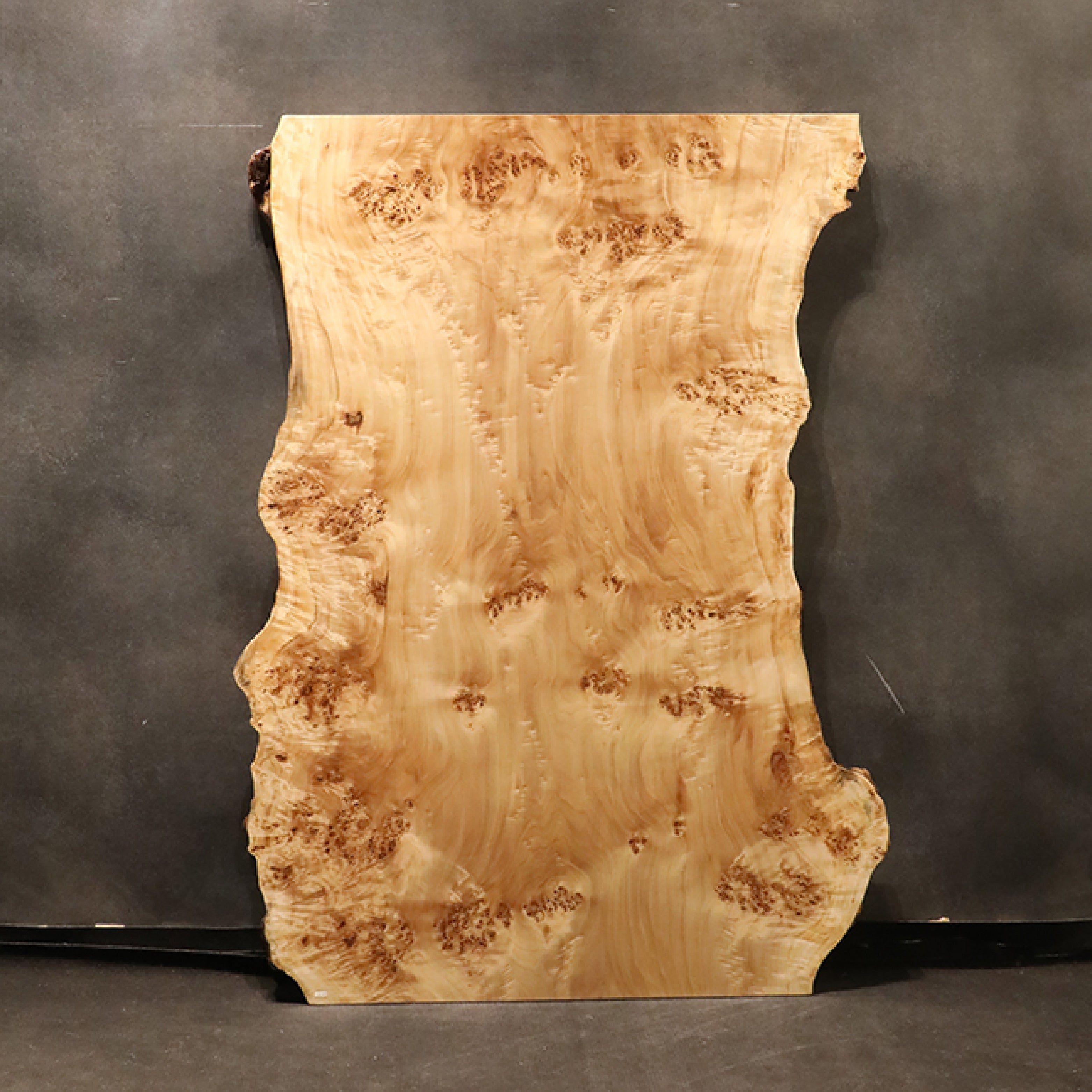【SOLD OUT】一枚板　ポプラ(杢)　124-3　(W150cm)　ダイニングテーブル