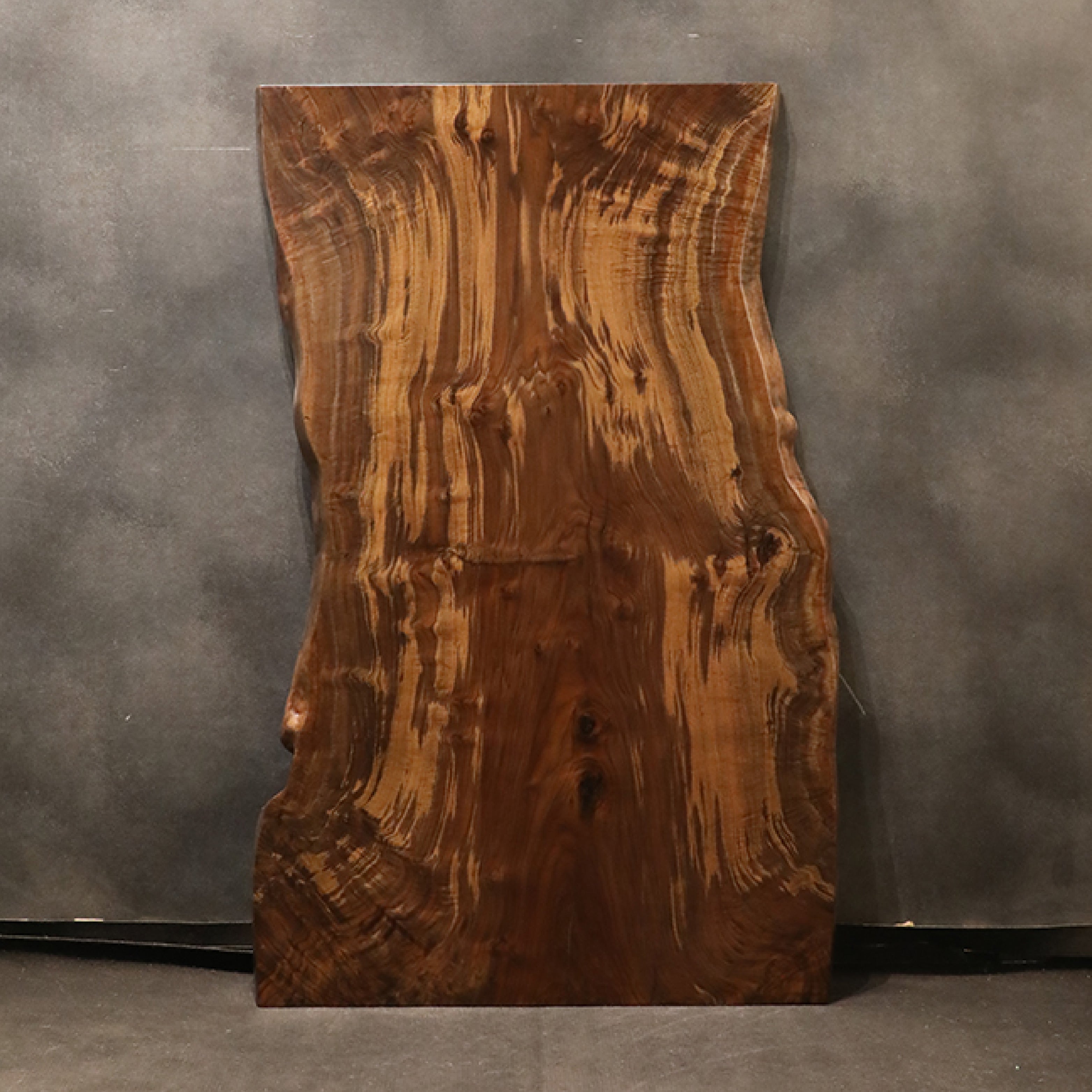 【SOLD　OUT】一枚板　クラロウォールナット　356-3　(W160cm)　ダイニングテーブル