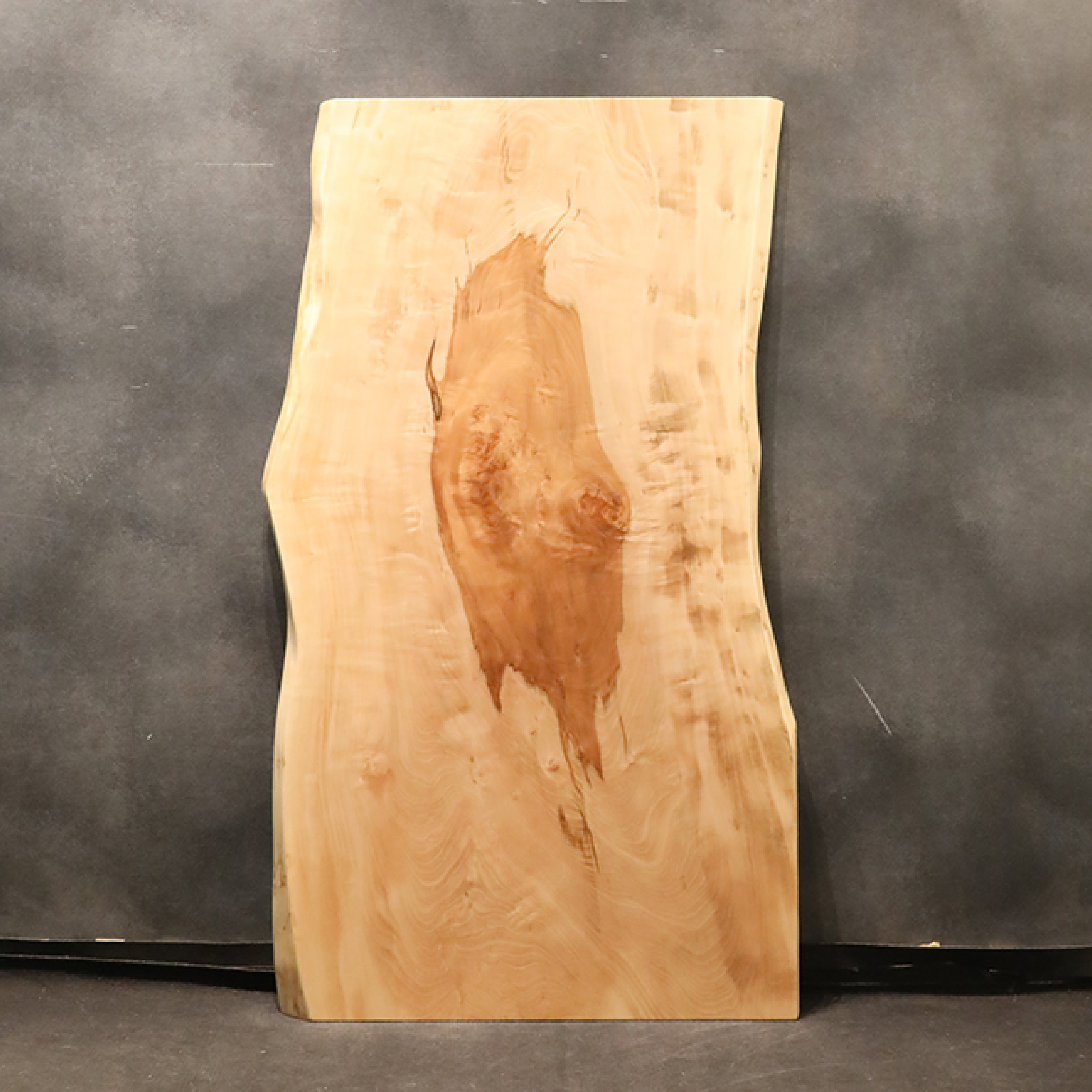 【SOLD OUT】一枚板　トチ　557-1/2-4　(W160cm)　ダイニングテーブル