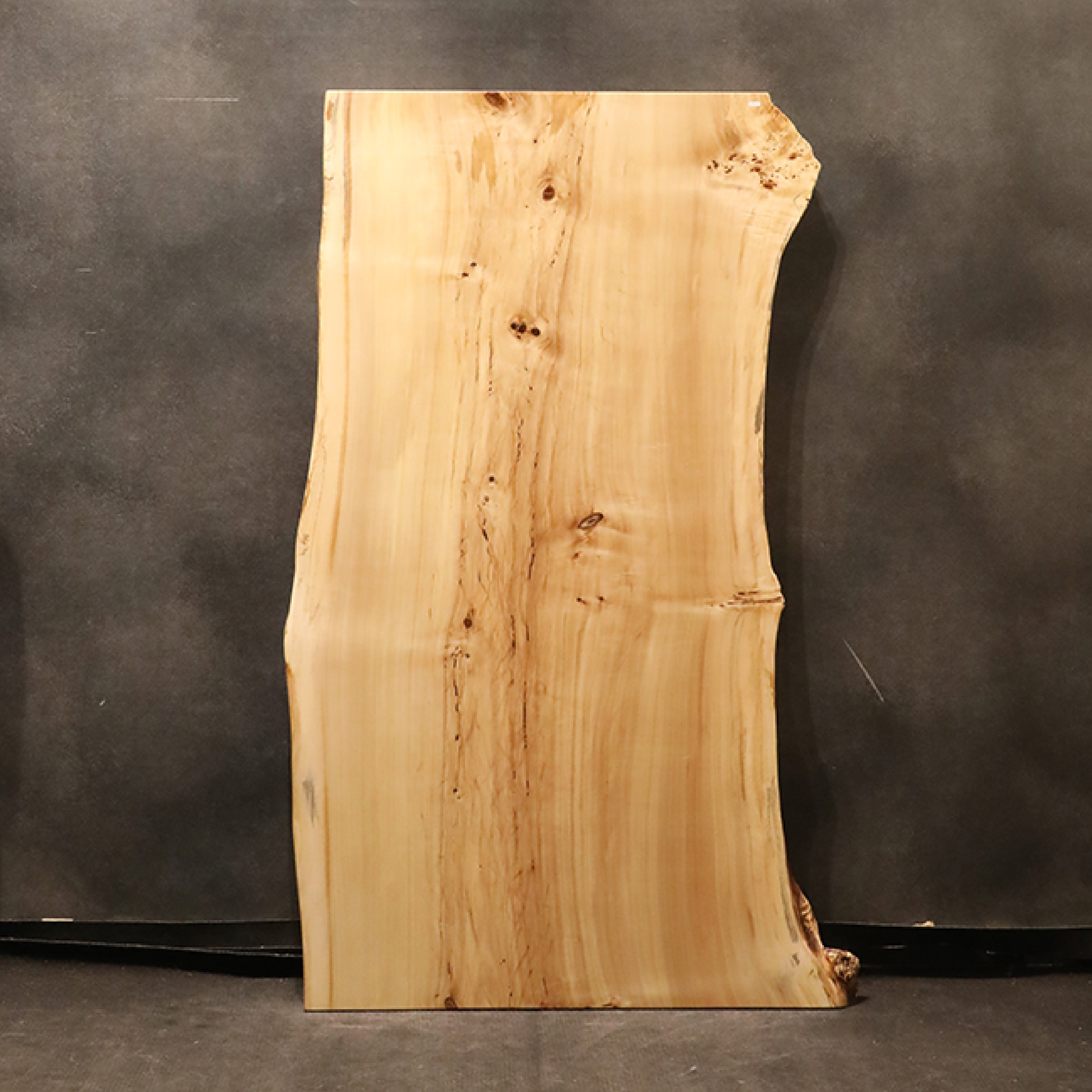 【SOLD OUT】一枚板　ポプラ　126-2/2-8　(W150cm)　ダイニングテーブル