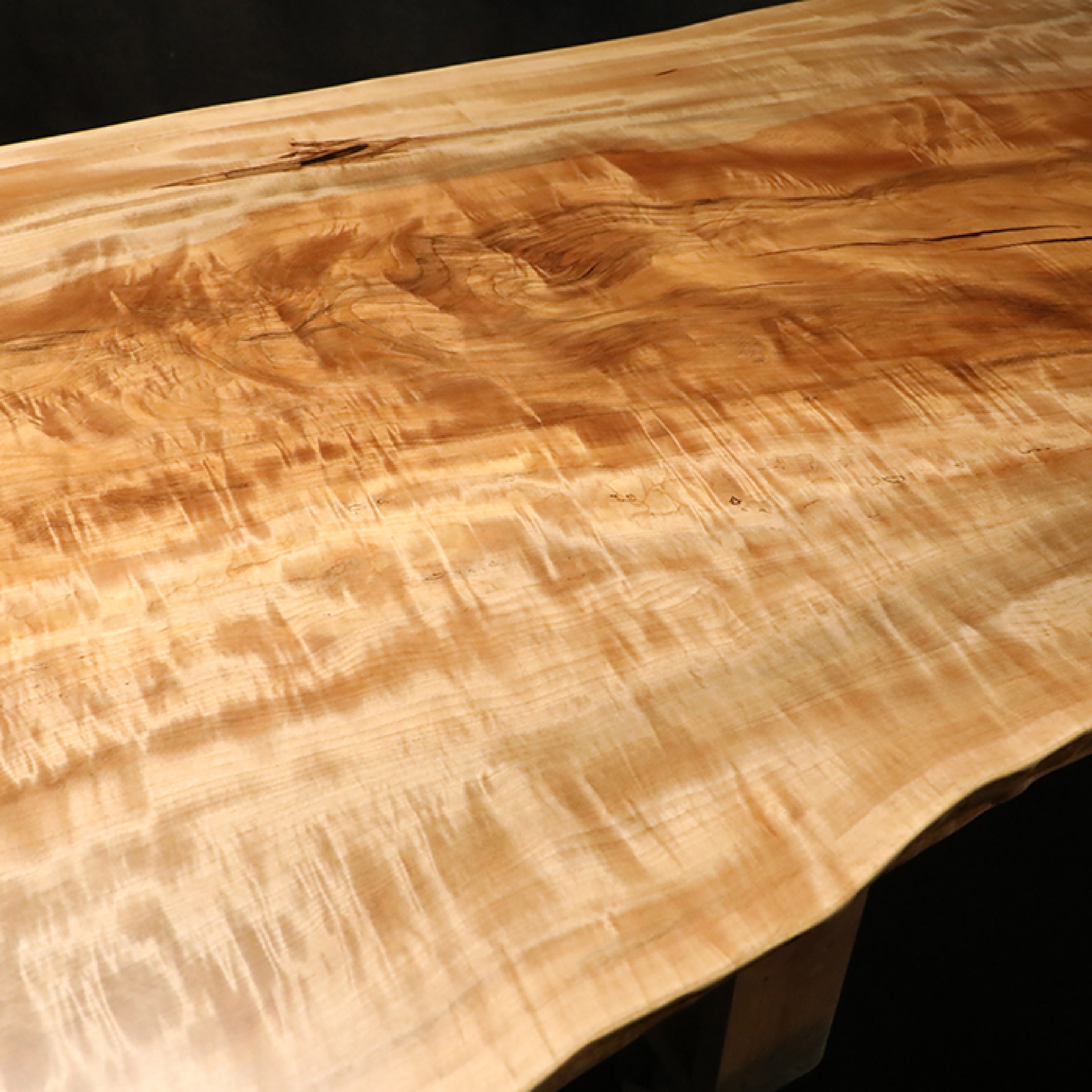 【SOLD OUT】一枚板　トチ(杢)　1331-10　(W270cm)　ダイニングテーブル