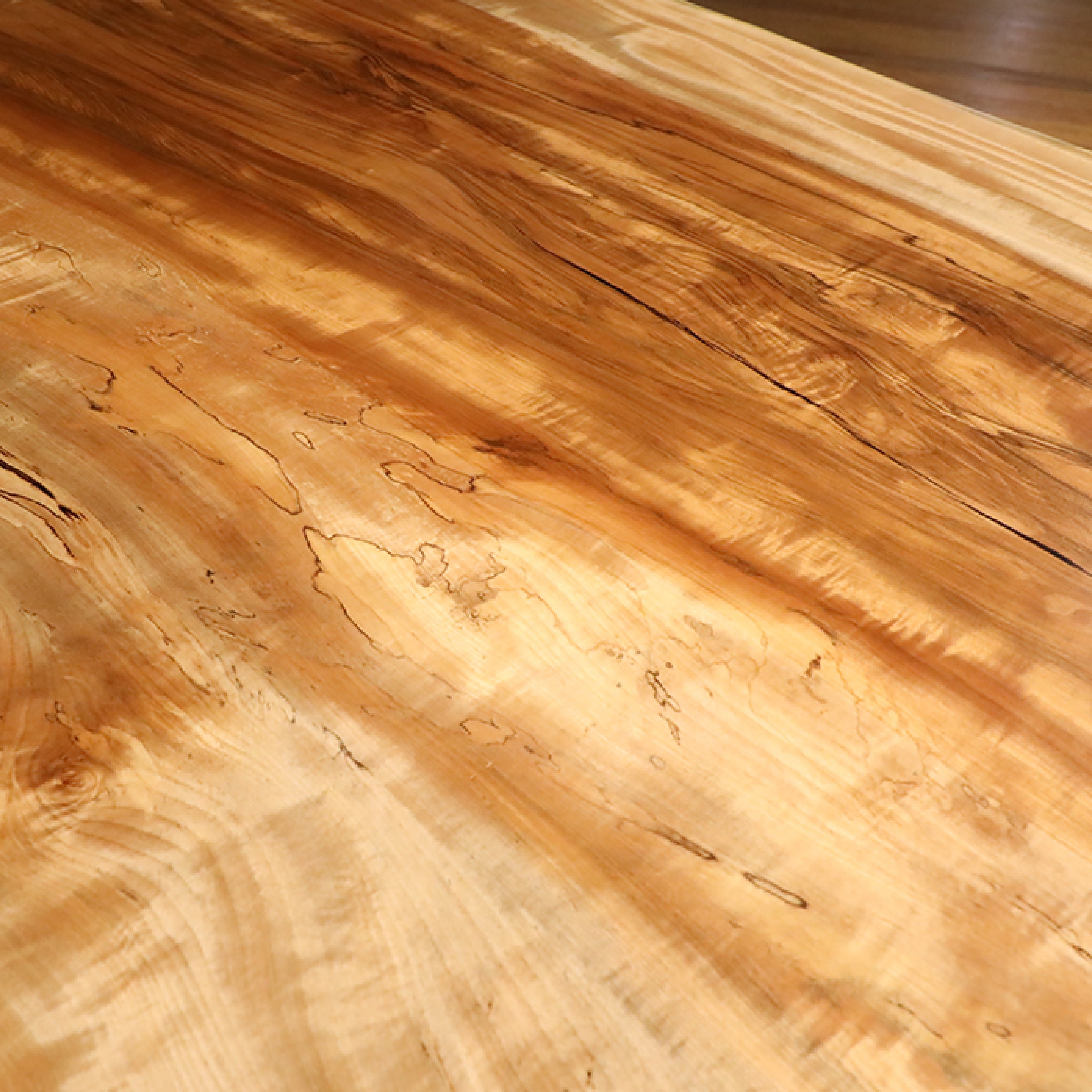 【SOLD OUT】一枚板　トチ(杢)　1331-10　(W270cm)　ダイニングテーブル