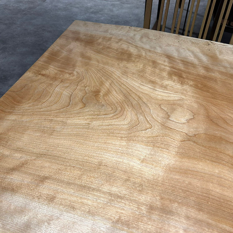 一枚板　マカバ　5383-1/2-10　(W150cm)　ダイニングテーブル