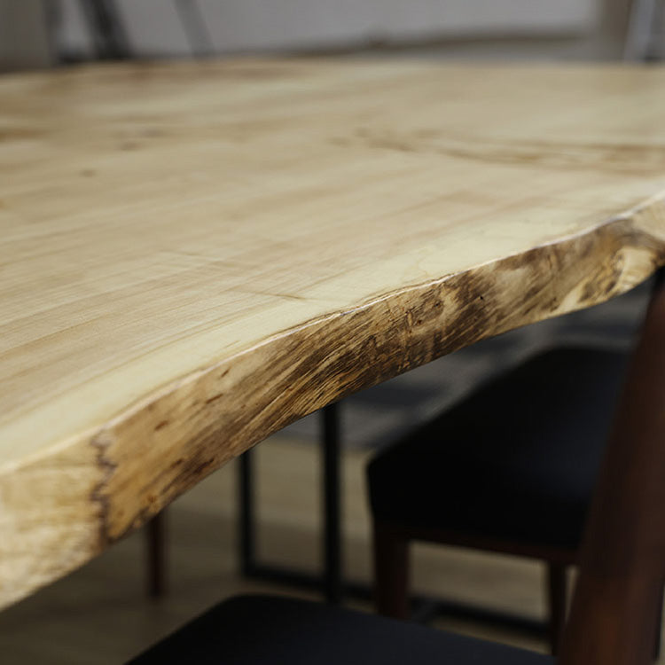 【SOLD OUT】一枚板　ポプラ　124-7　(W200cm)　ダイニングテーブル