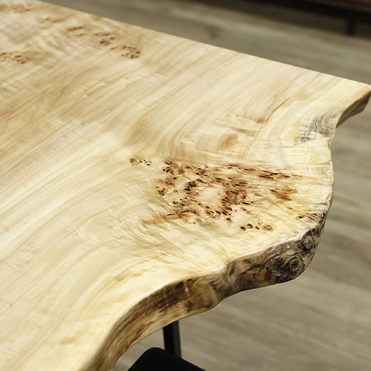 【SOLD OUT】一枚板　ポプラ　124-7　(W200cm)　ダイニングテーブル