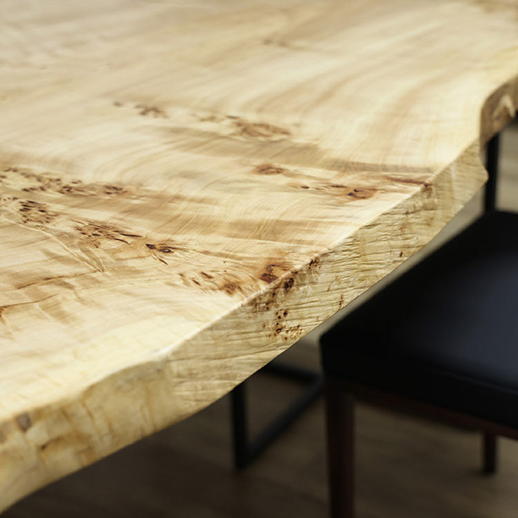 【SOLD OUT】一枚板　ポプラ　124-7　(W200cm)　ダイニングテーブル