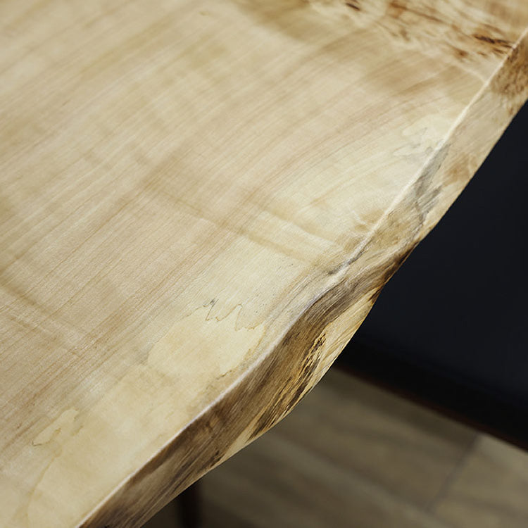 【SOLD OUT】一枚板　ポプラ　124-7　(W200cm)　ダイニングテーブル