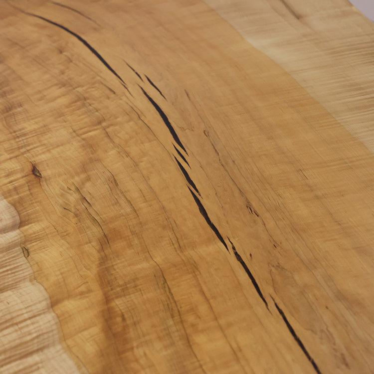 【SOLD OUT】一枚板　カエデ　601-5　(W170cm)　アウトレット品　ダイニングテーブル