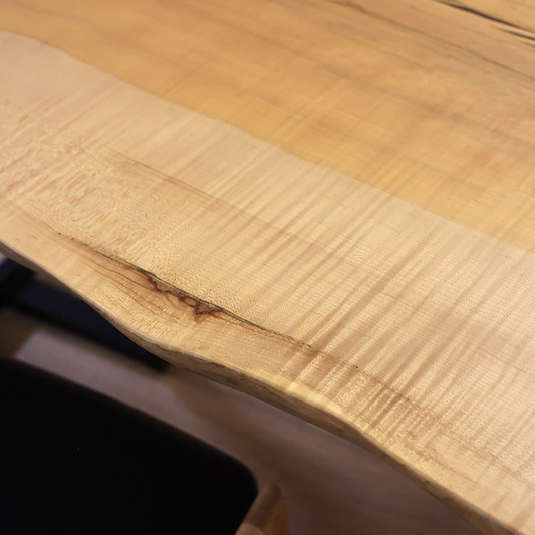 【SOLD OUT】一枚板　カエデ　601-5　(W170cm)　アウトレット品　ダイニングテーブル