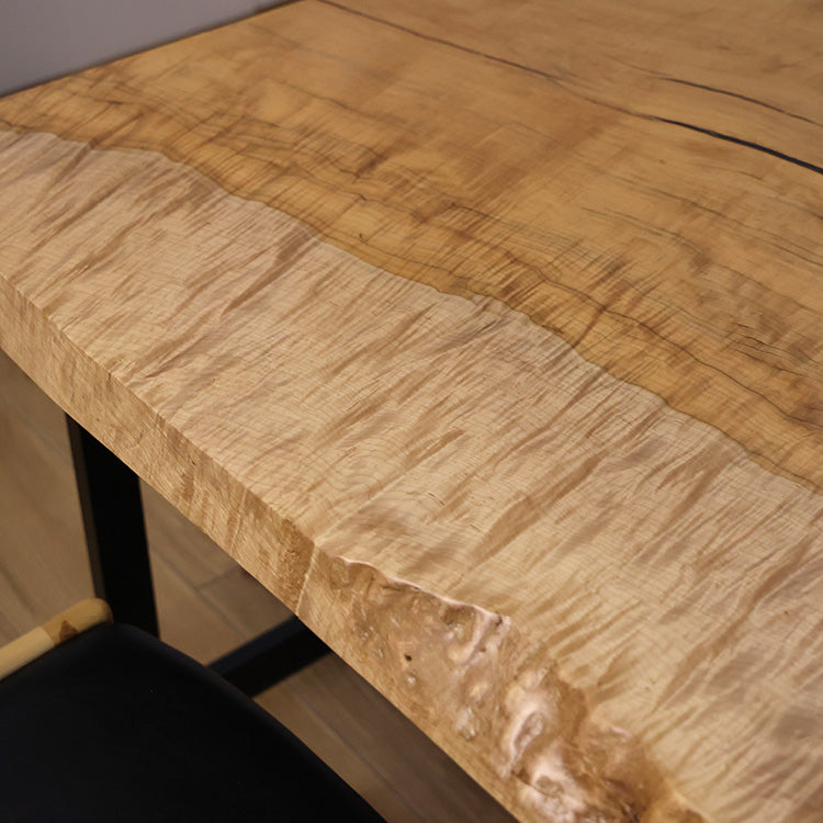 【SOLD OUT】一枚板　カエデ　601-5　(W170cm)　アウトレット品　ダイニングテーブル