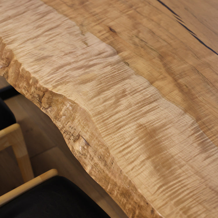 【SOLD OUT】一枚板　カエデ　601-5　(W170cm)　アウトレット品　ダイニングテーブル