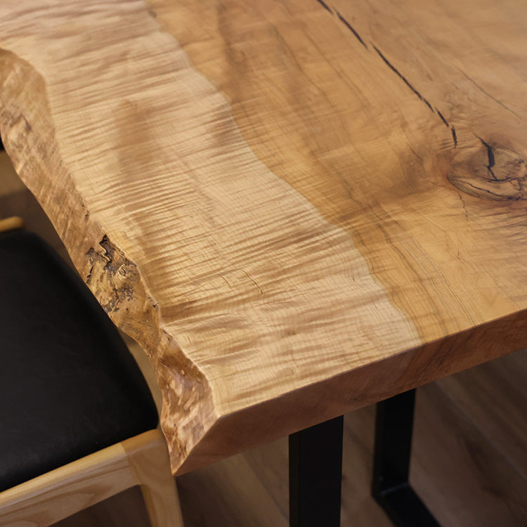 【SOLD OUT】一枚板　カエデ　601-5　(W170cm)　アウトレット品　ダイニングテーブル