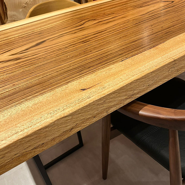 一枚板　ゼブラウッド　722-1/2-5-1　(W220cm)　ダイニングテーブル