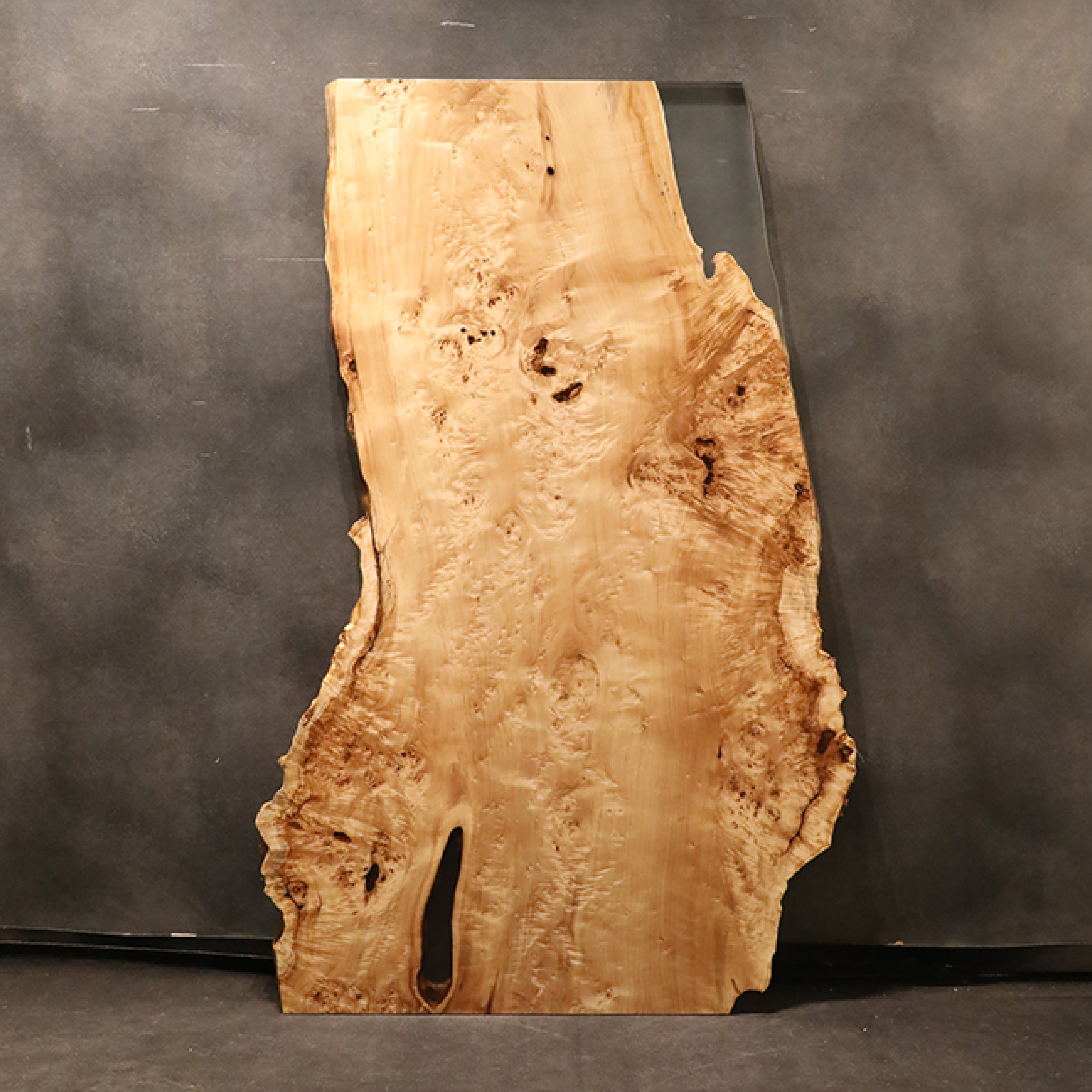 【SOLD OUT】一枚板　ポプラ(杢)　309-12　(W185cm)　ダイニングテーブル