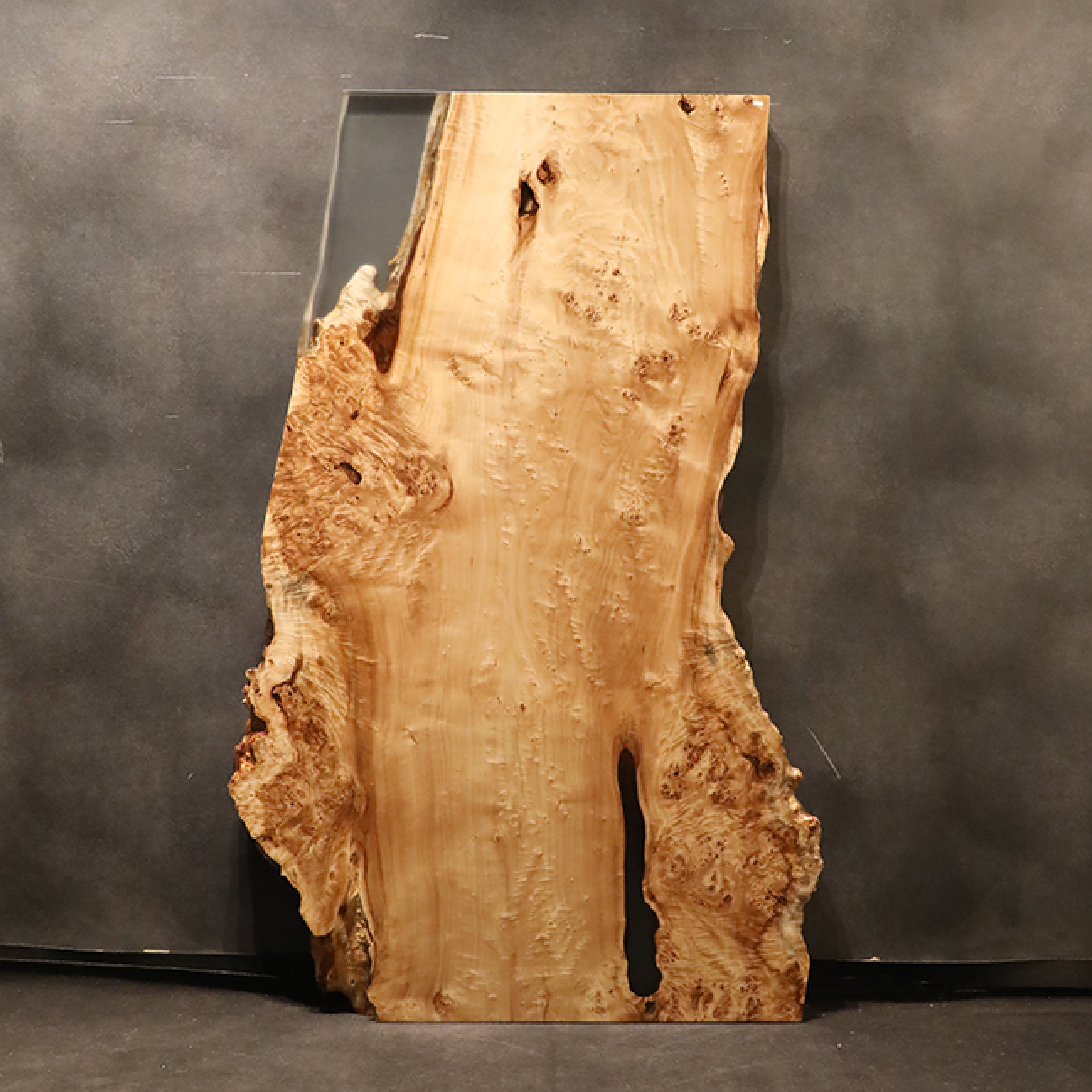 【SOLD OUT】一枚板　ポプラ(杢)　309-12　(W185cm)　ダイニングテーブル