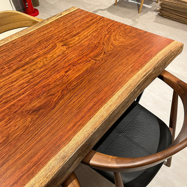 一枚板　ブビンガ　2211-65-A-4-2　(W150cm)　ダイニングテーブル