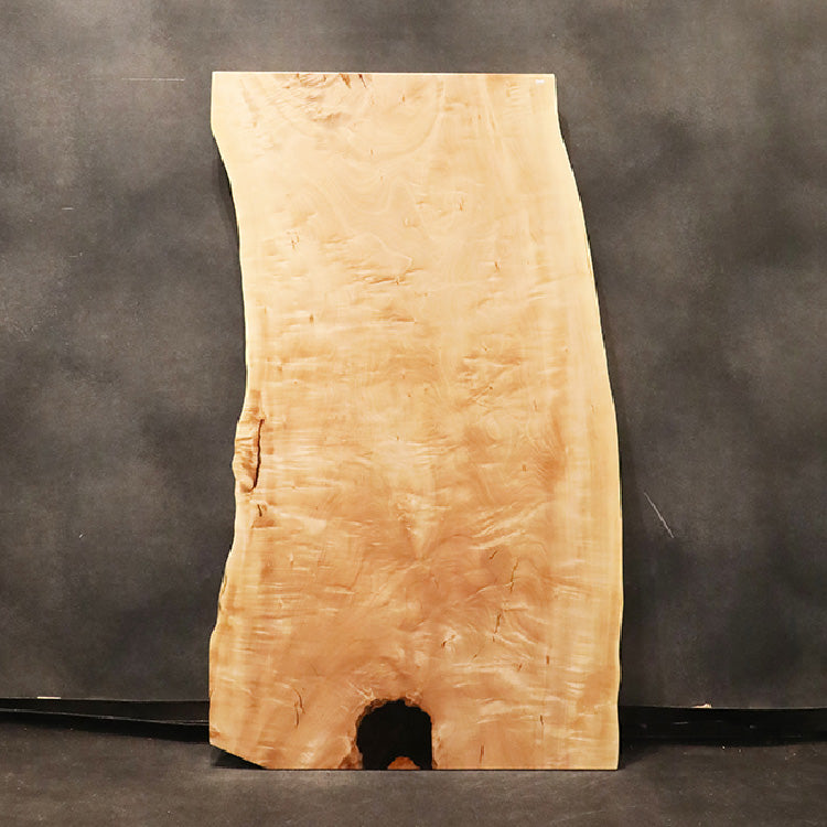 【SOLD OUT】一枚板　トチ(杢)　557-1/2-9　(W150cm)　ダイニングテーブル