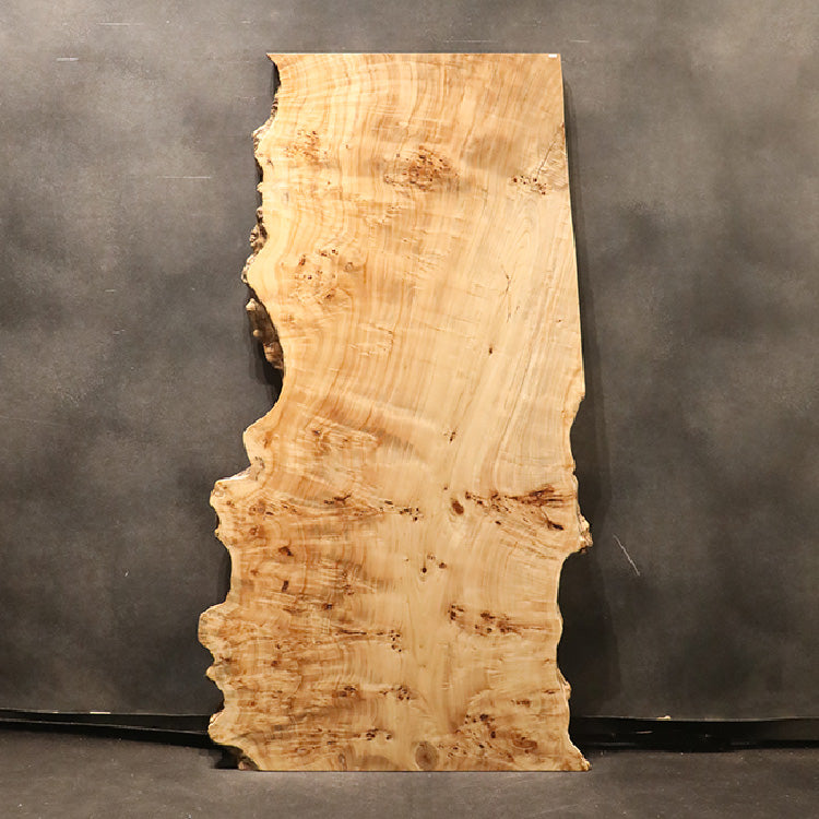 一枚板　ポプラ　P38-6-1　(W180cm)　ダイニングテーブル