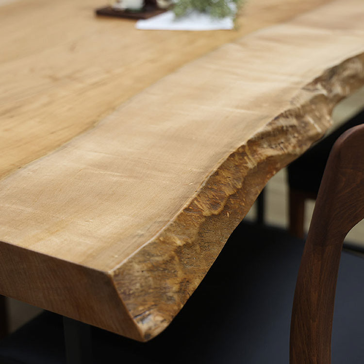 【SOLD　OUT】一枚板　カエデ　777-2/2-6　(W150cm)　ダイニングテーブル