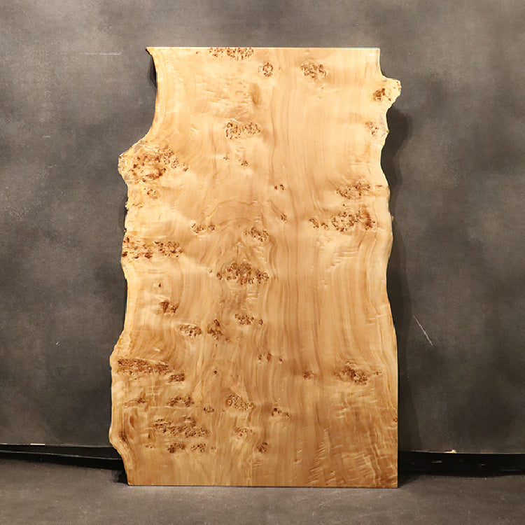 【SOLD OUT】一枚板　ポプラ(杢)　124-13-1　(W150cm)　ダイニングテーブル