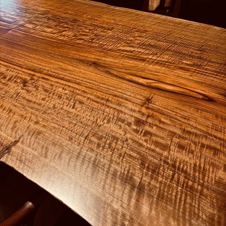 一枚板　バストゥーンウォールナット(杢)　363-1/2-9-1　(W195cm)
