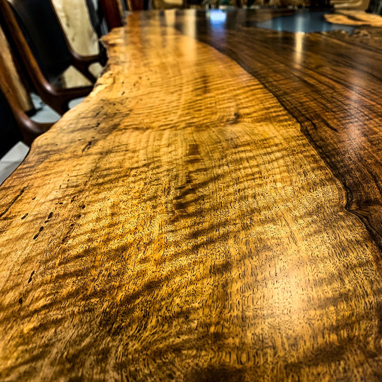 【SOLD OUT】RESIN　バストゥーンウォールナット(杢)　366-5　(W200cm)