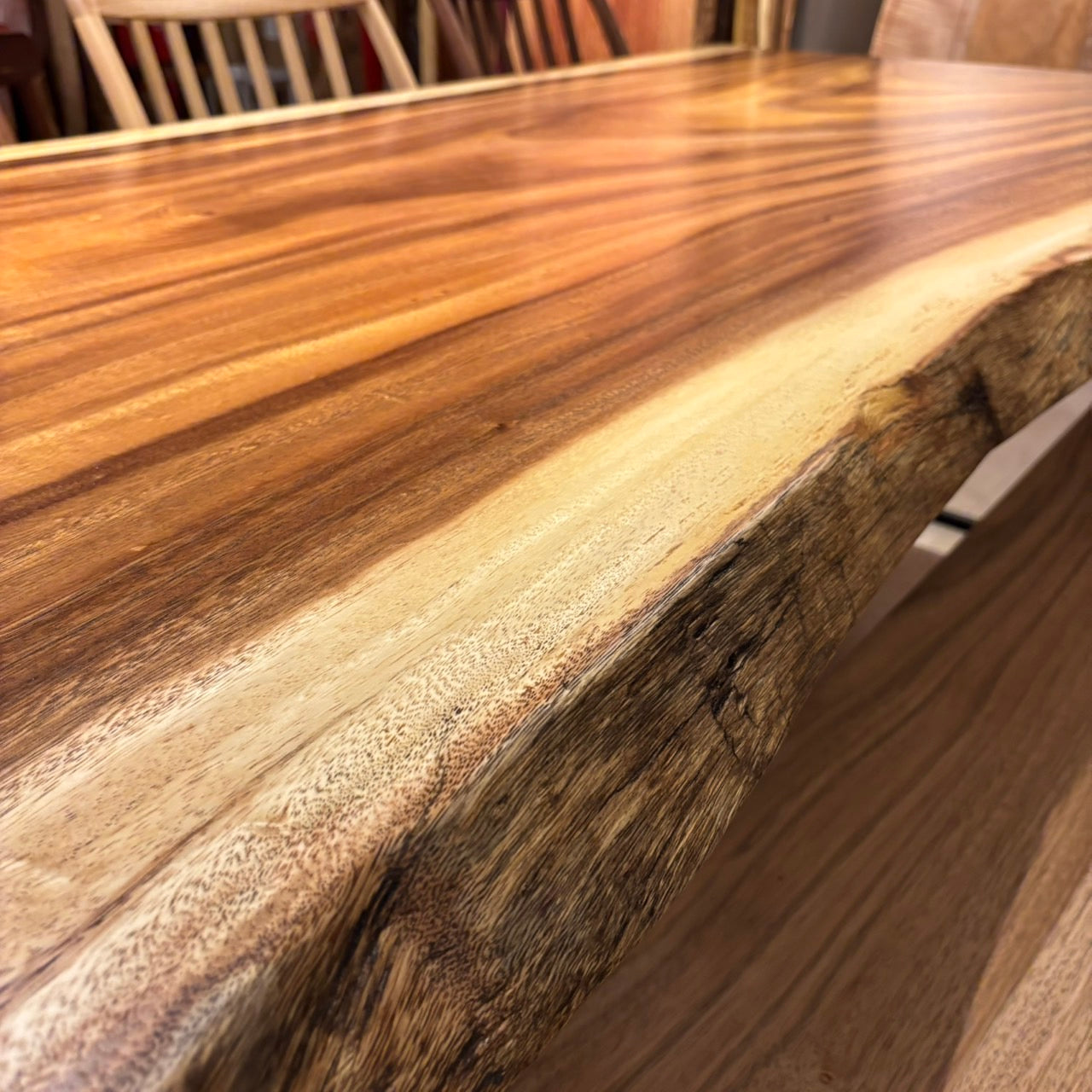 一枚板　モンキーポッド　5051-9　(W200cm)