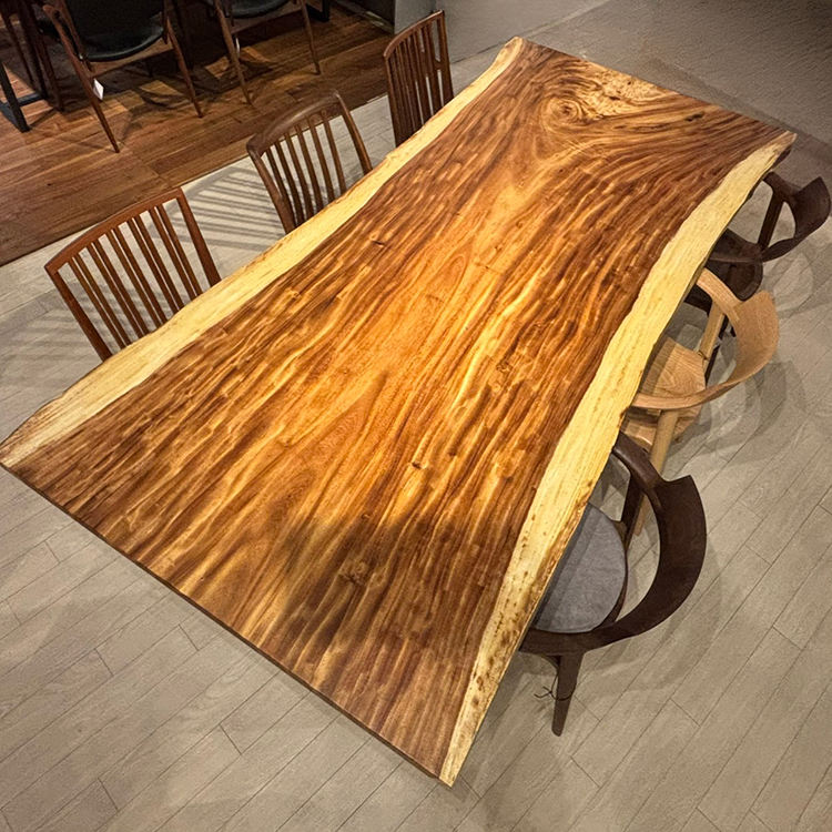 一枚板 モンキーポッド 5113-12 (W240cm)