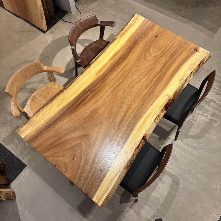 一枚板　モンキーポッド　5118-8　(W160cm)